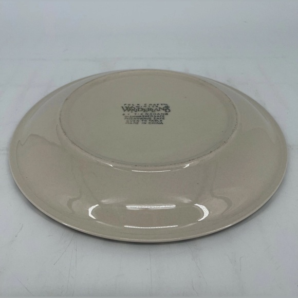 Festive Tree Design Plate-Folk Craft By Tienshan Winter Wonderland Holiday .4 - Picture 6 of 14